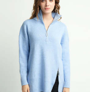 zipper sweater